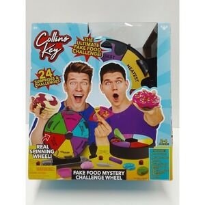 New Collins Key Fake‎ Food Mystery Challenge Wheel DIY Activity Set 24 Surprises